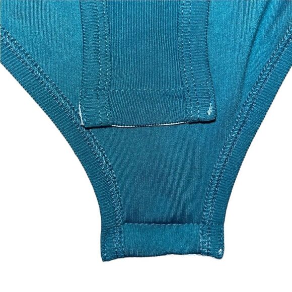 Women’s Long Sleeve Ribbed Bodysuit - Picture 2 of 5